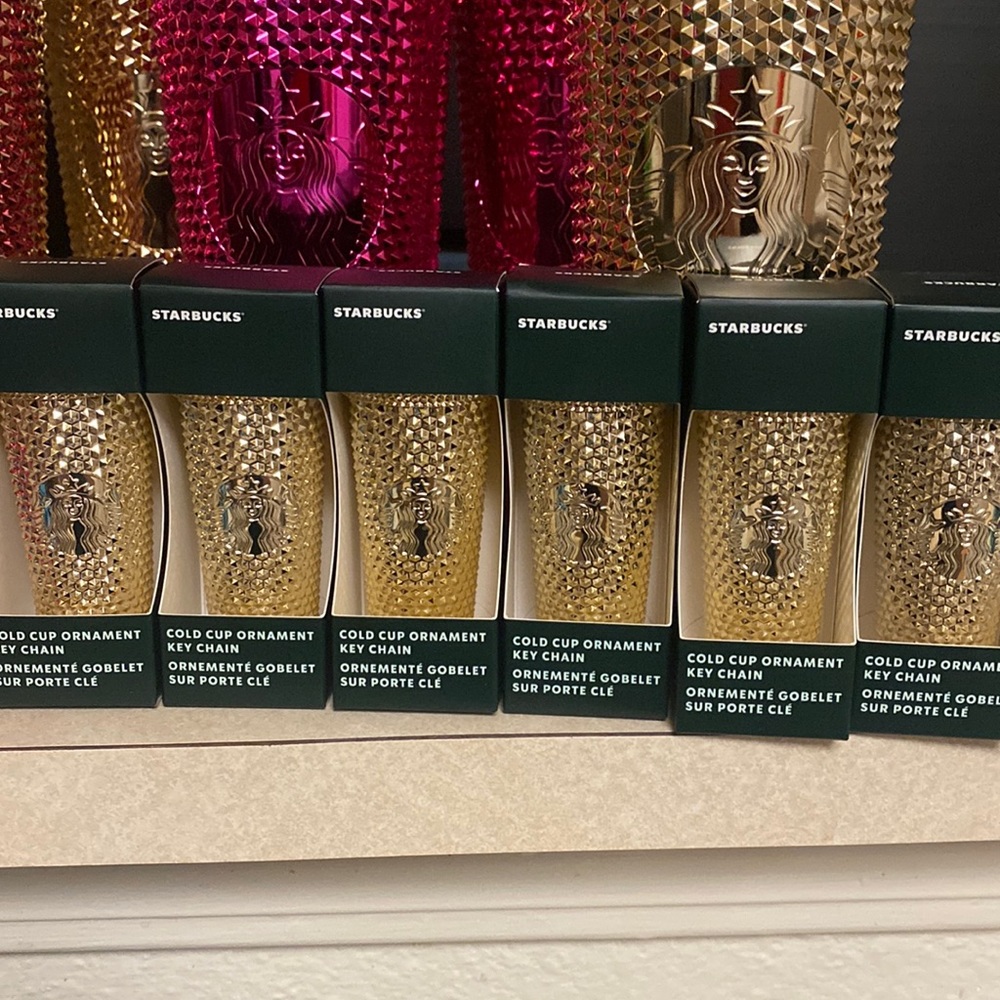 Starbucks Holiday Keychains